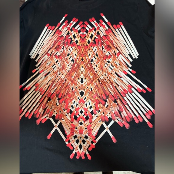 HUGO BOSS Datches Authentic Rare T-shirt NWOT (see Authenticity Certificate) - Picture 3 of 10